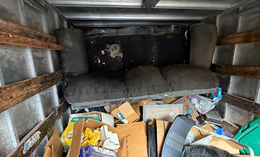 Image 4: Up to $100 Toward Junk Removal for $49 at JunkPDX — $300 Minimum job 