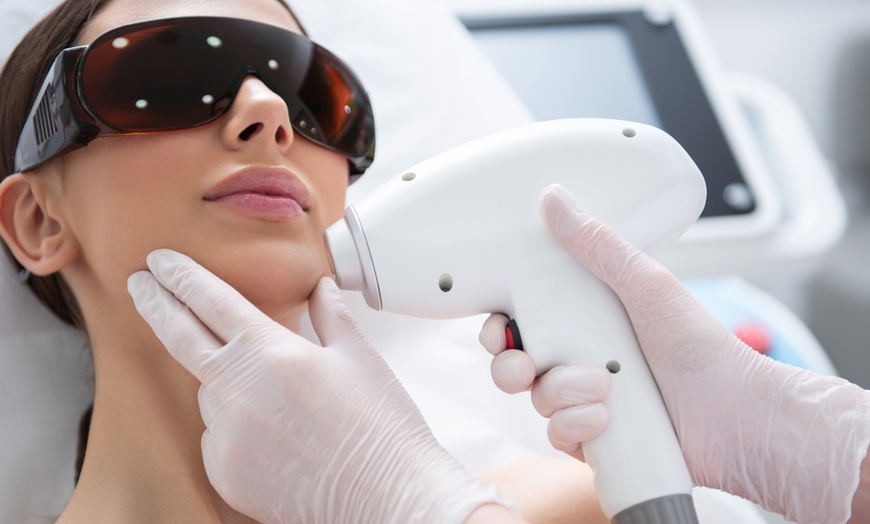 Image 1: 6 Laser Hair Removal Sessions on X-Small, Small, Medium, or Large Area