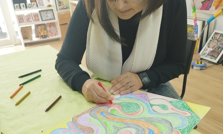 Image 4: Taller de expresión creativa de 4 clases para 1 o 2 adultos o niños