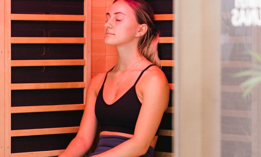 Image 1: Infrared Sauna Session