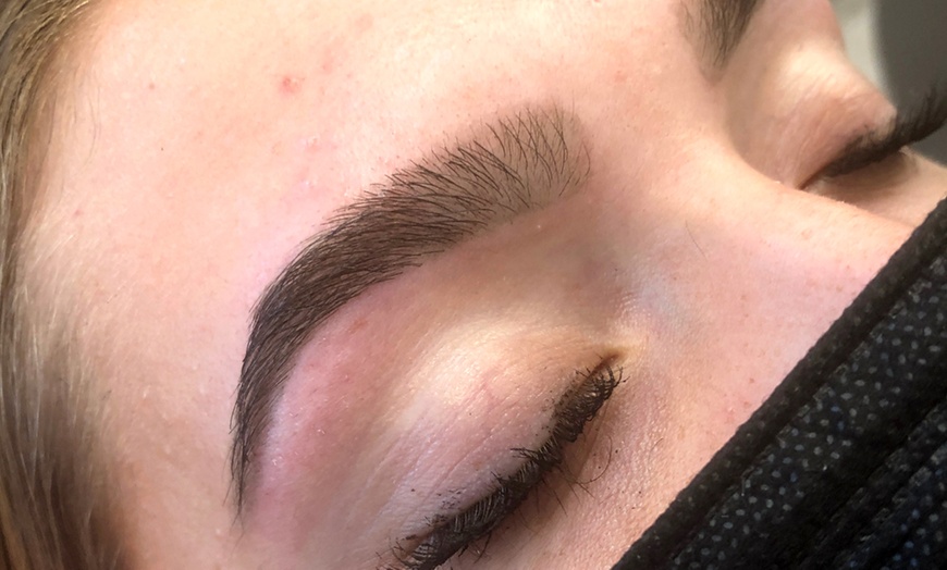 Image 1: Up to 33% Off on Eyebrow Tinting at Bollywood Threading Salon & Spa