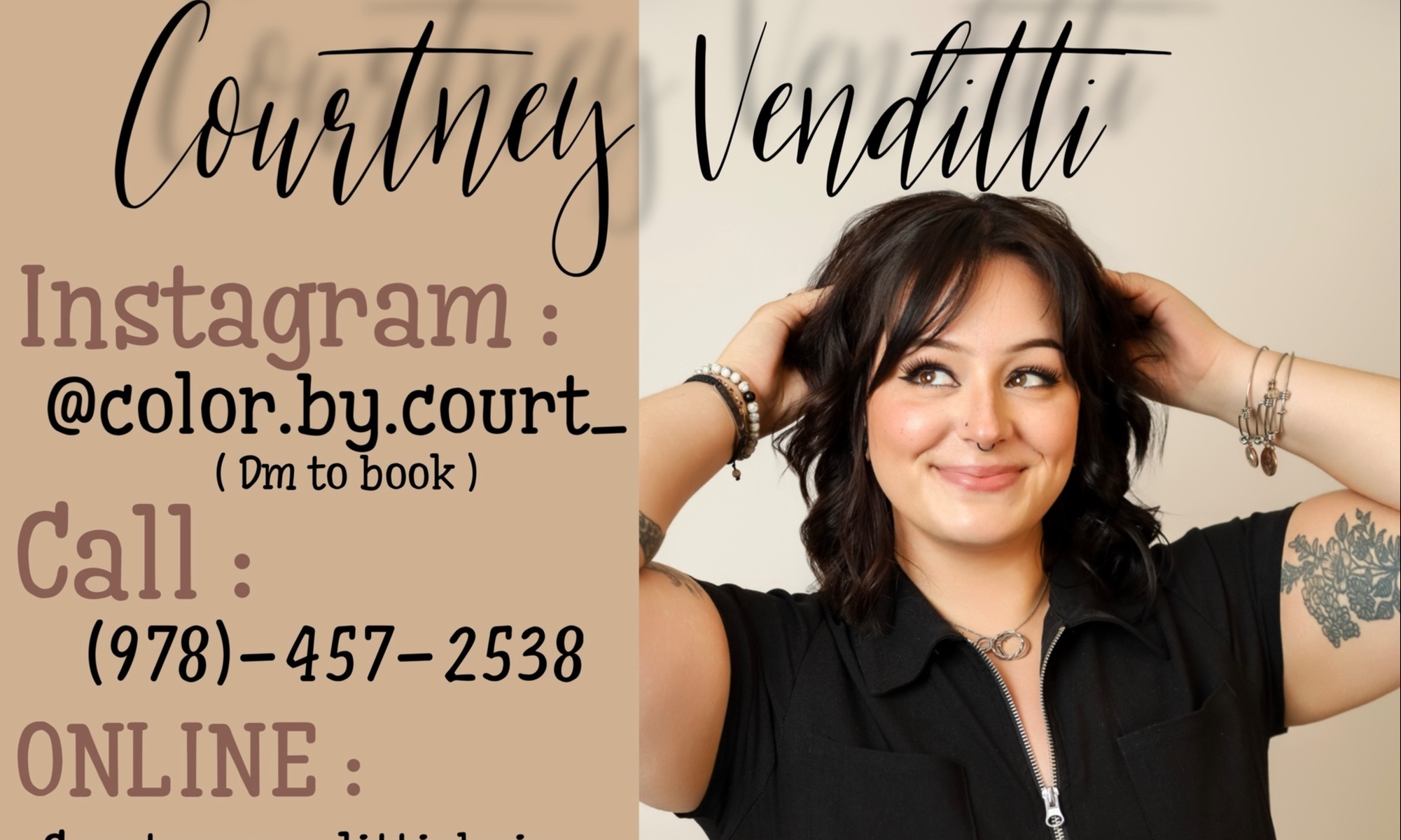 Up to 41% Off on Salon - Beauty Package with Choice of Service(s) at Courtney Venditti’s Hair Services