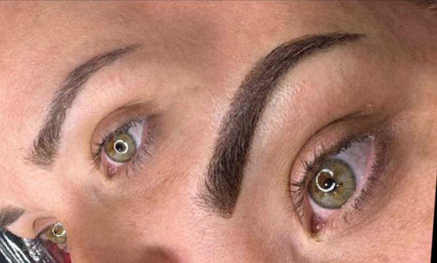 Image 2:  Elevate with One Permanent Eyebrow or Lip Blushing Tattoo Session 