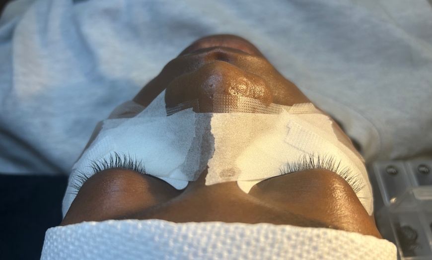 Image 3: Classic Eyelash Extensions, Two-Week Fill, Brow Wax + Tint/Lamination!