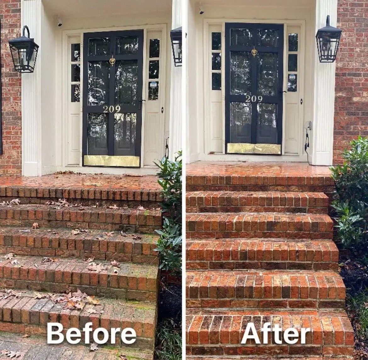 Pressure Washing for a One or Two Story Home or Power Washing Options