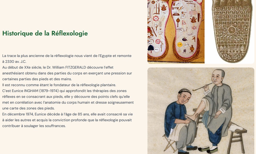 Image 2: Séance de réflexologie plantaire ou palmaire et faciale