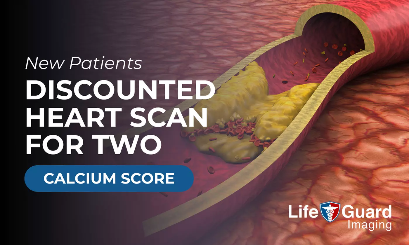 Heart Scan/Calcium Score and Consultation for Two w/Low-Radiation Tech