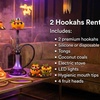 Image 4: Relax in a Hookah Garden with Shisha and Cocktail Options