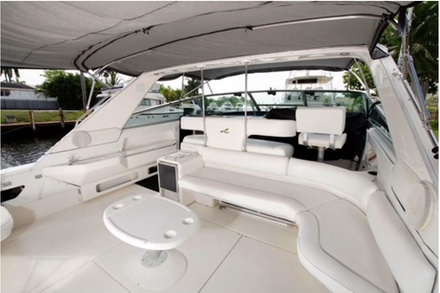 3-Hour Sunset Luxury Yacht Ride with Dinner & Bottomless Drinks for 2 - A Yachters Home