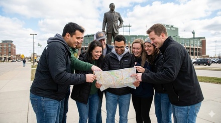 Green Bay, WI: Self-Guided Scavenger Hunt for Two - ScavengerHunt.com