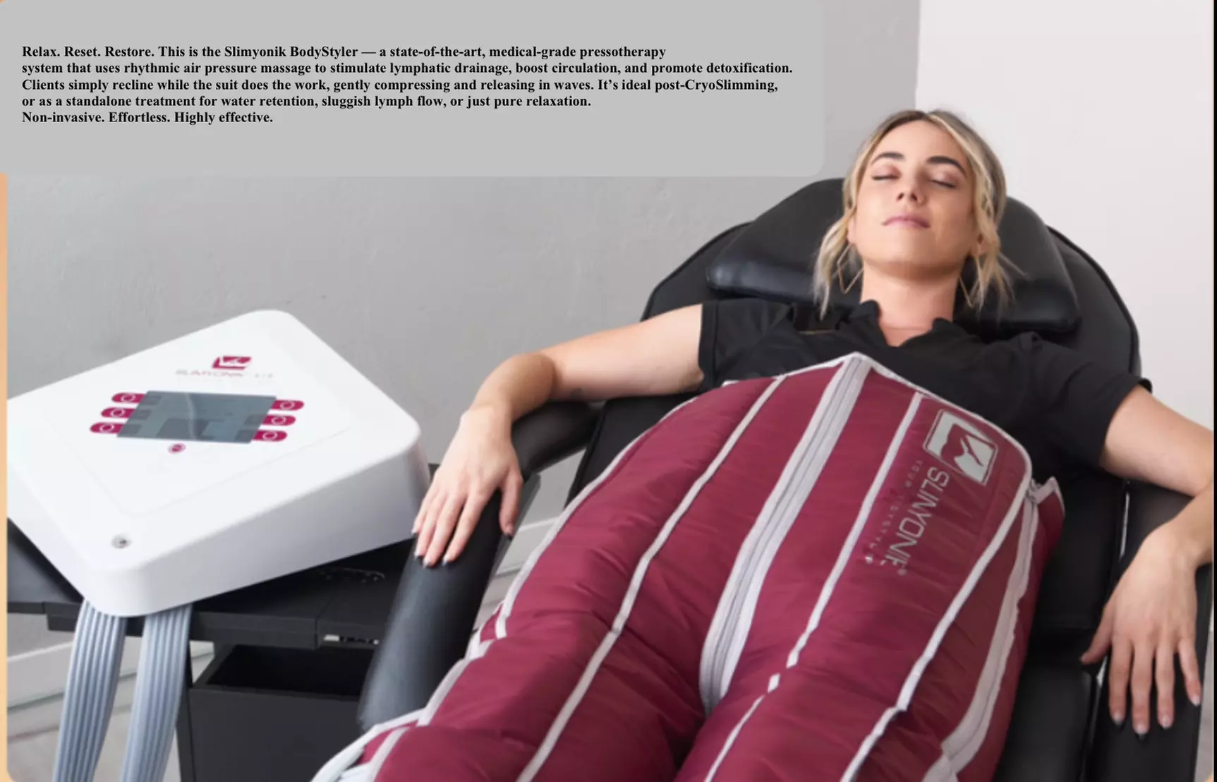Boost Wellness with 3 or 6 45-Minute Pressotherapy Lymphatic Sessions