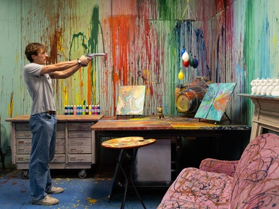 Spin and Splatter Art Experience - For 2 People - Anarchy Axe Throwing - Indianapolis