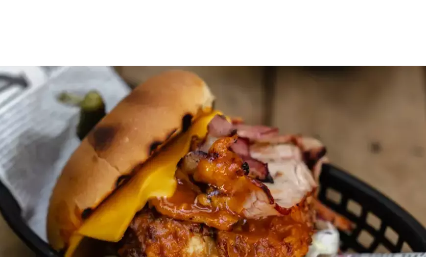 Image 8: Enjoy Garden Vibes with Burger or Pizza with a Drink for Up to 4 