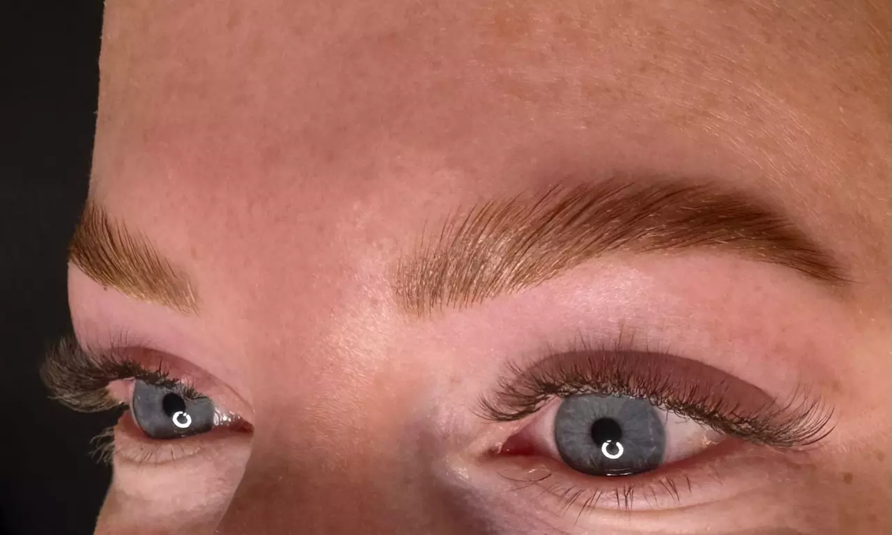 Get an Eyelash Perm & Brow Perm w/ Tint (Lash Lift & Brow Lamination)