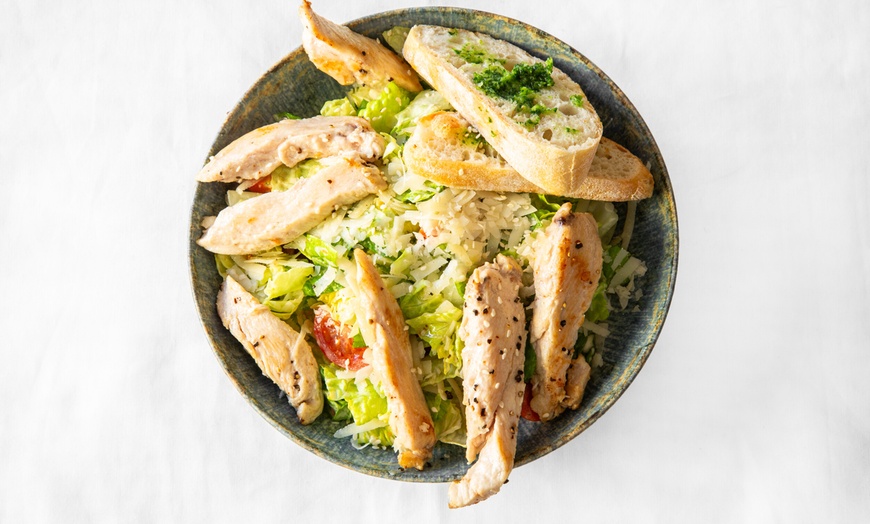 Image 6: 3- oder 4-Gänge Pizza / Bowl Menü mit Getränk & Kaffee für 1 - 4 Pers.