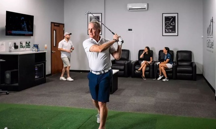 One One-Hour Session of Golf on an Indoor Simulator - GolfCave: Fair Lawn