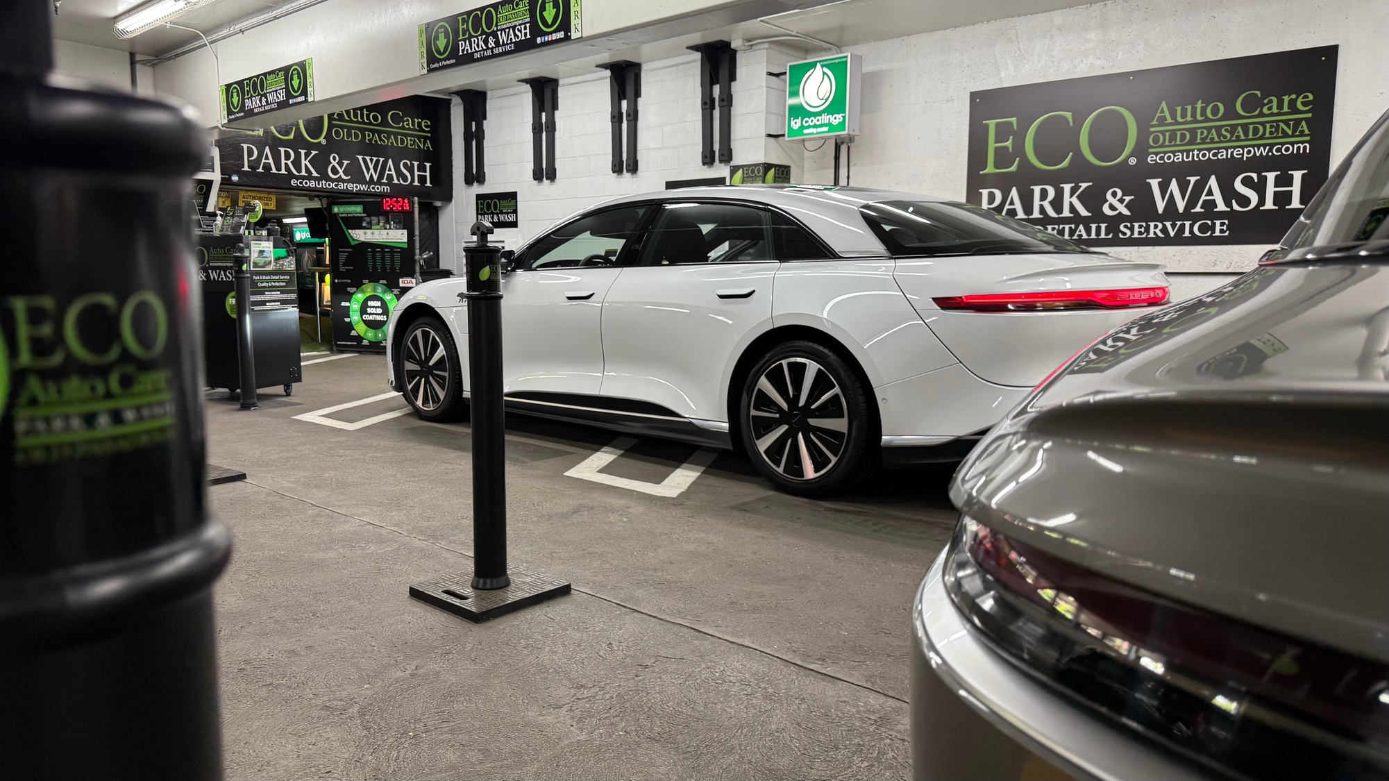 Headlight restoration with eco-friendly technology