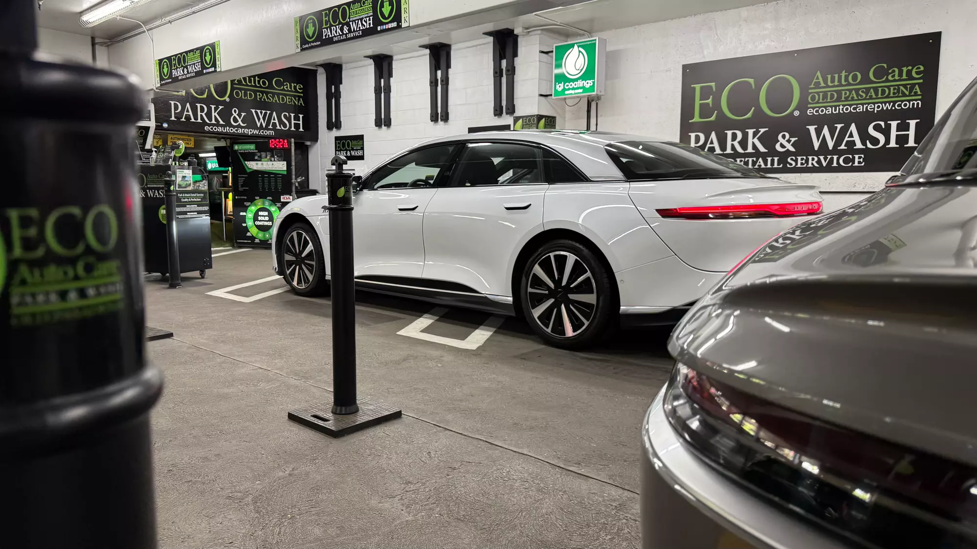 Headlight restoration with eco-friendly technology