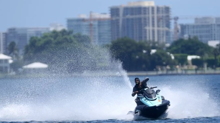 For 1: 1-Hour Jet Ski Thrill + 1-Hour FREE Boat Ride (plus fees) - Nicewavesmiami Miami Beach, Florida