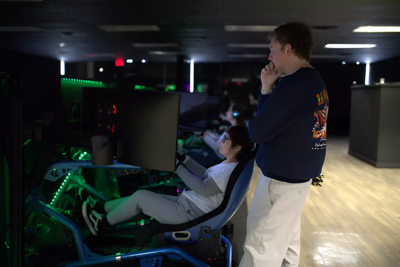 Full-Motion Racing Simulator Experience – Austin