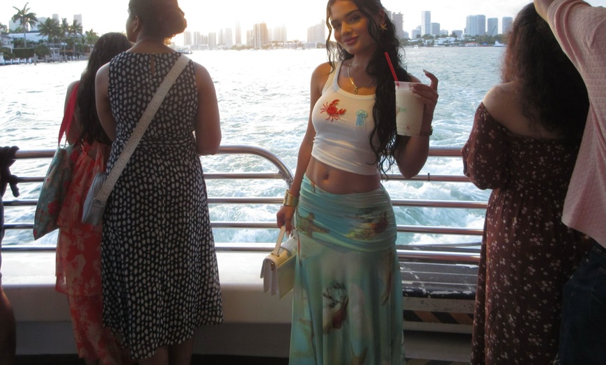 Image 4: Experience the Thrill of Miami with a Sunset Cruise and Mojito Bar