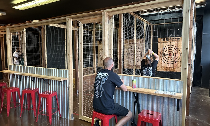 Image 3: Enjoy 60-Minute Axe Throwing for Two, Four, or Six People!