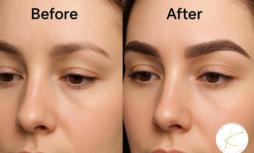 Image 3: Experience One Microblading Session at KBrows!
