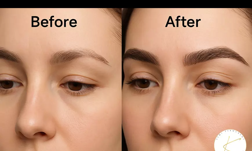 Image 3: Experience One Microblading Session at KBrows!