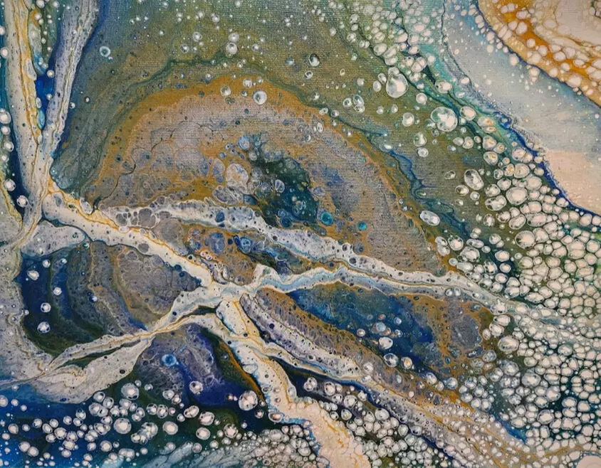 Up to 30% Off Fluid Art at Hangout For Art Lehigh Valley