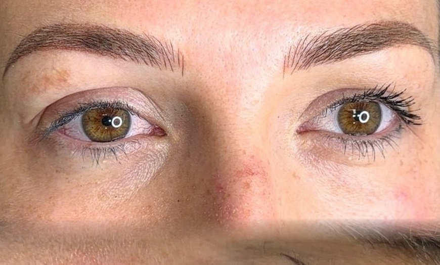 Image 2: Flawless Brows: Microblading Perfection w/ Optional Touch-Up Included