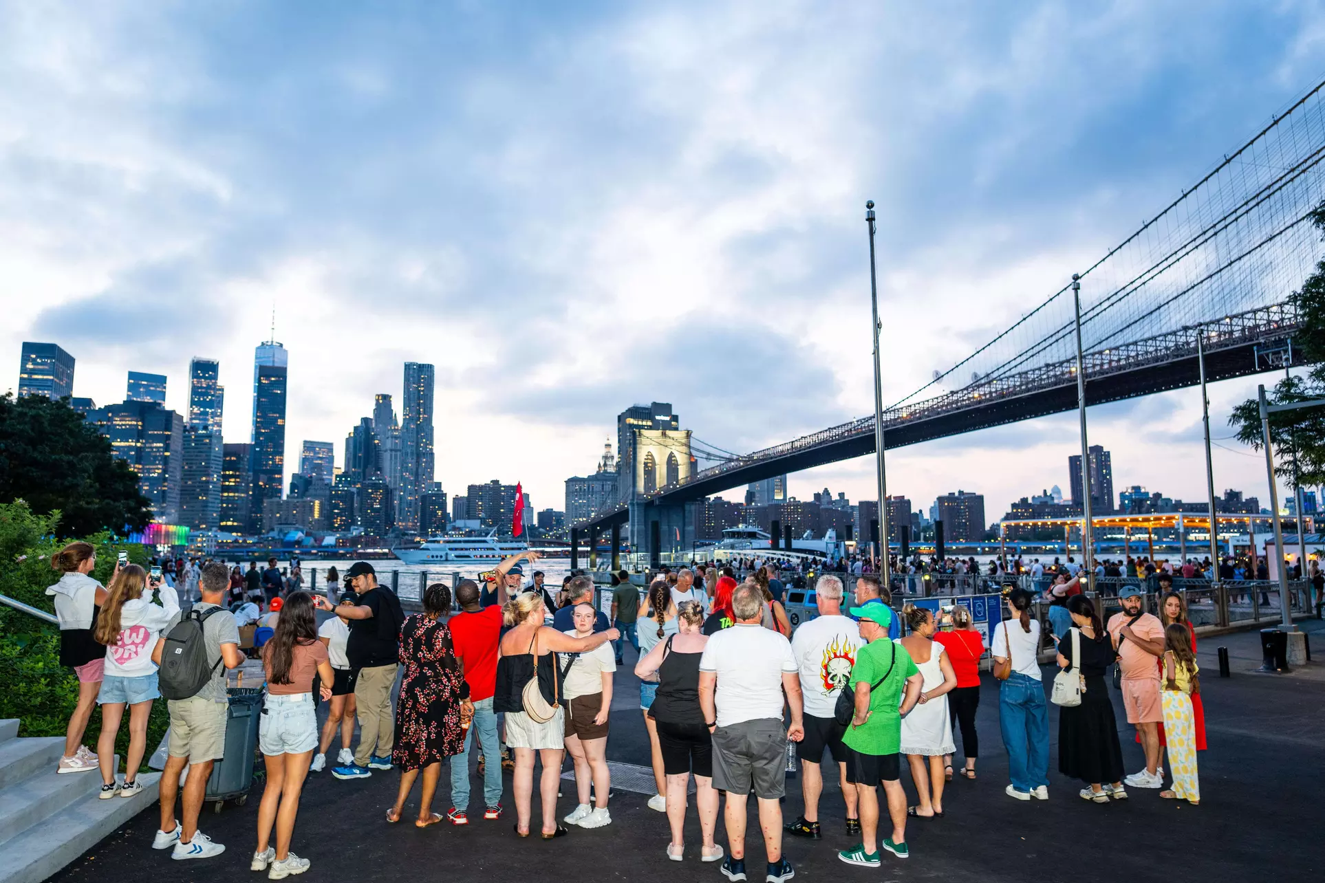 NYC After Dark: 3-Hour/Half-Day Luxury Bus Tour for One, Two, or Three