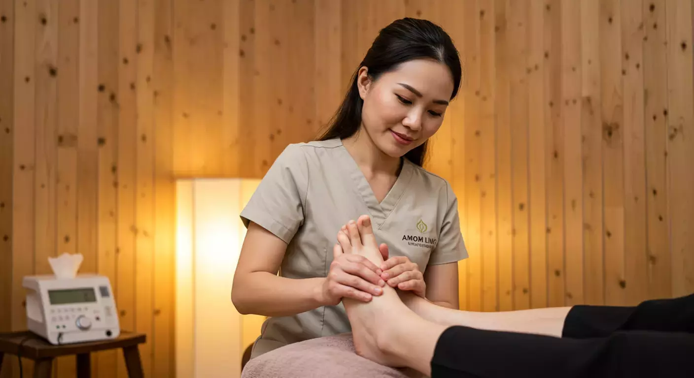 Revitalize with One 30-Min Reflexology Massage +Opt 24 Herbs Treatment