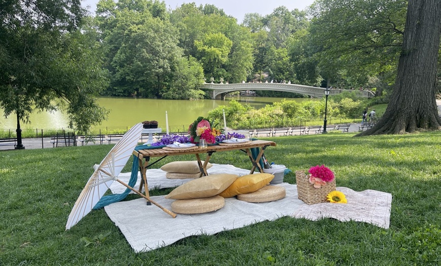 Image 2: Central Park Picnic Experience with Custom Themes!