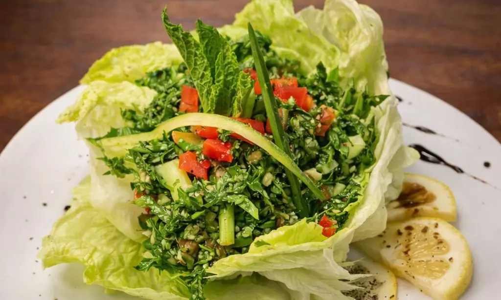 Mediterranean  Delicious Pizza  or Shawarma / Man'oushe Breakfast