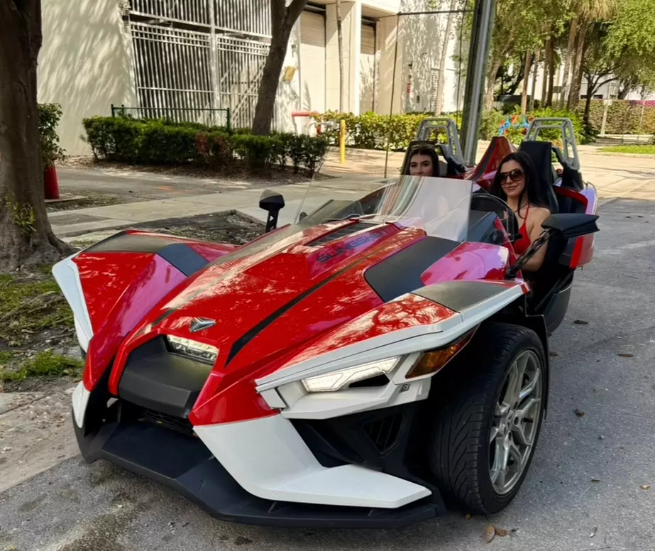 Experience a Thrilling Polaris Slingshot Ride