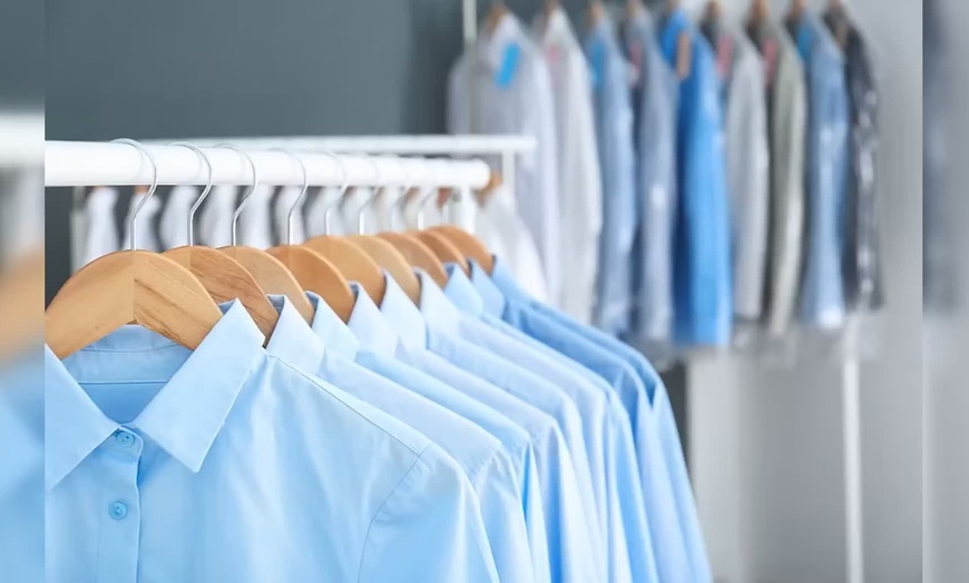 Image 2: 10, 20 or 30 Lbs Wash & Fold + 1, 2 or 3 Dry-Clean Item & Credit 