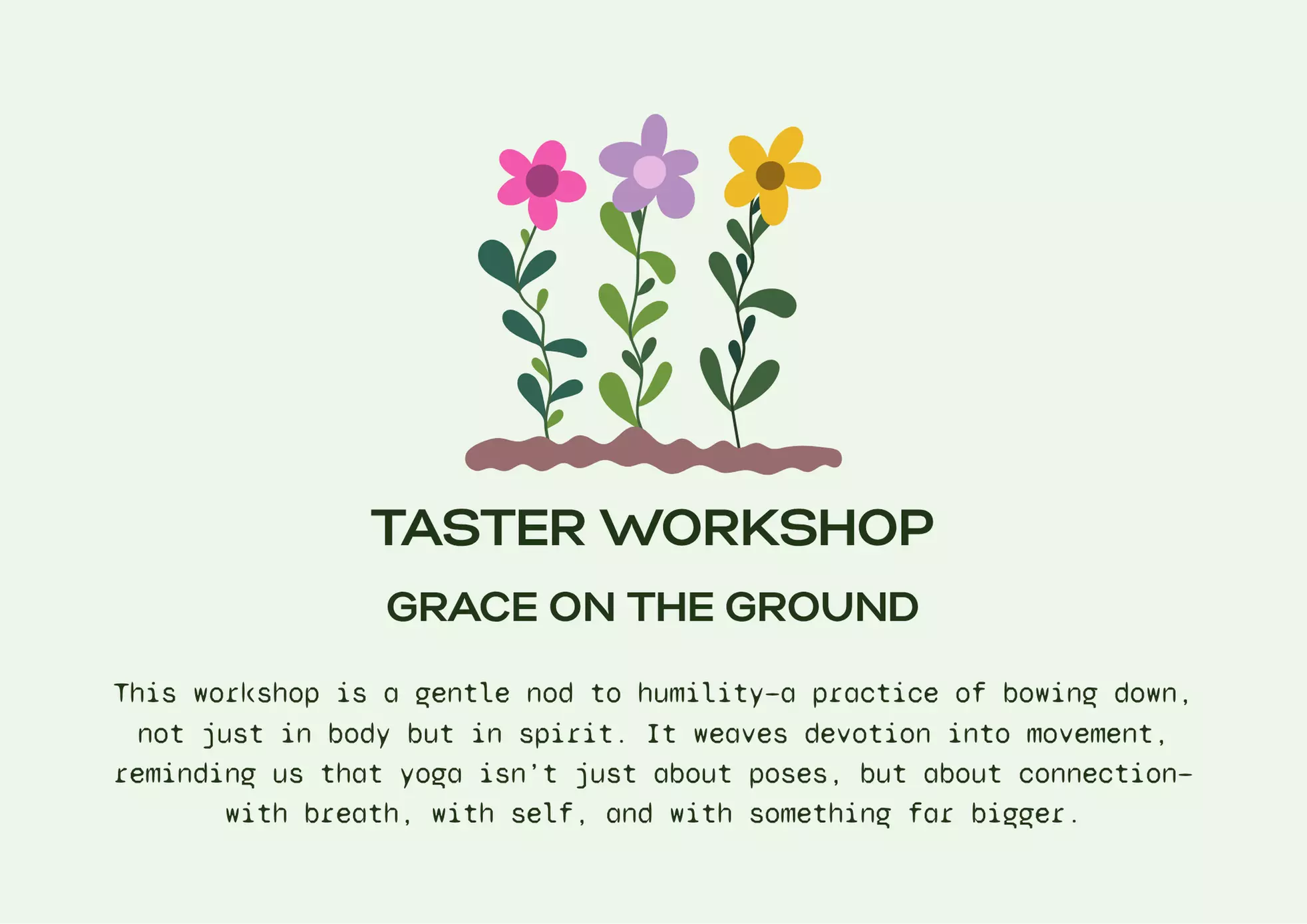 Discover the Flow – Join Any Taster Yoga Workshop (In-Person)