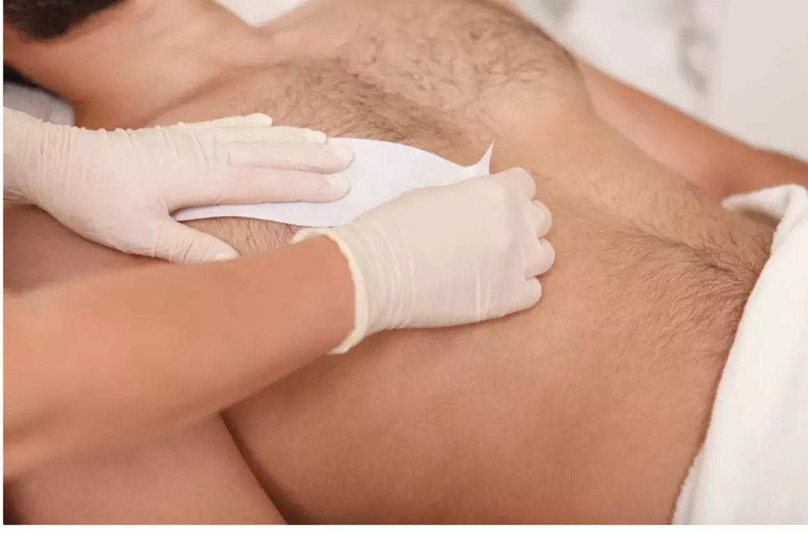 Get a Clean Look w/ Back, Chest, Stomach, Shoulders, or Brows Waxing