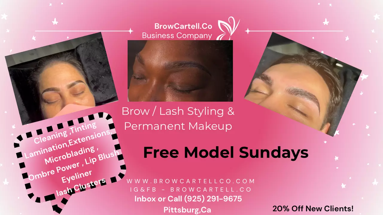 One Permanent Eyebrow, Eyeliner or Lipliner Tattoo Session at Browcartell Co (Up to 30% Off) - Primary Image