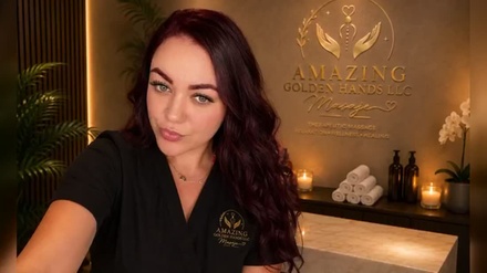 One 60 Min Deep Tissue + Hot Stone + Aromatherapy Session - Amazing Golden Hands LLC