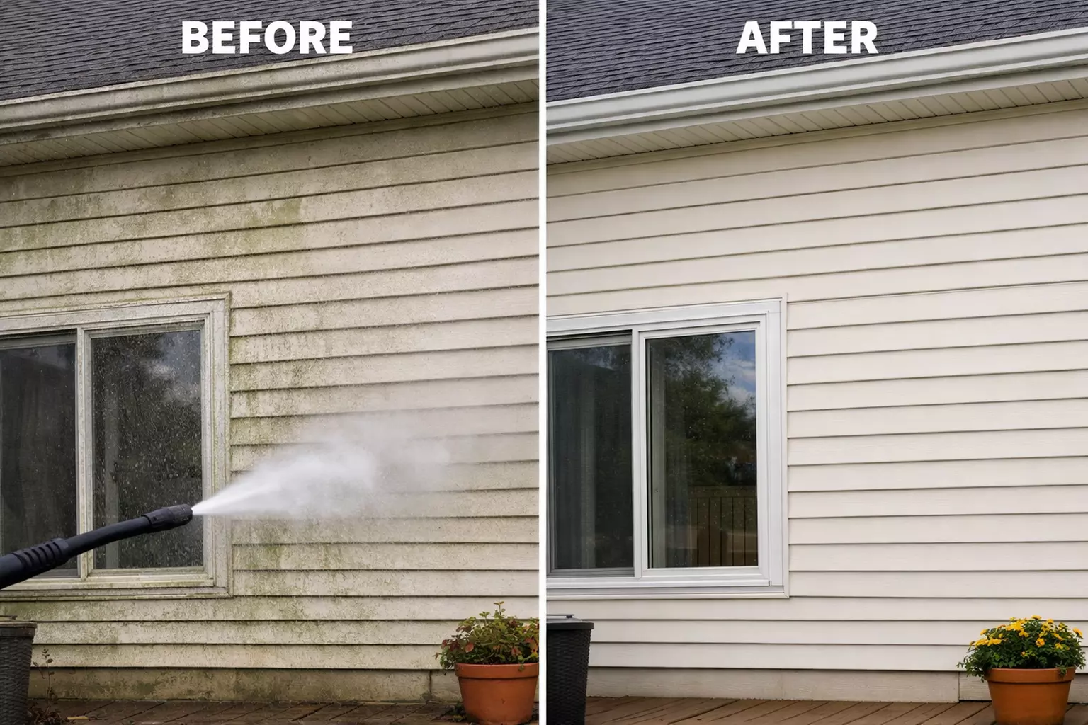 Transform Your Home's Exterior with Professional Power Washing