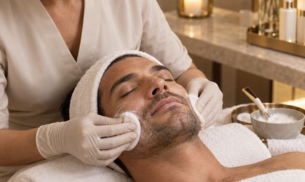 One 60-Minute Men's Deep-Cleansing Facial - Sherry skincare spa