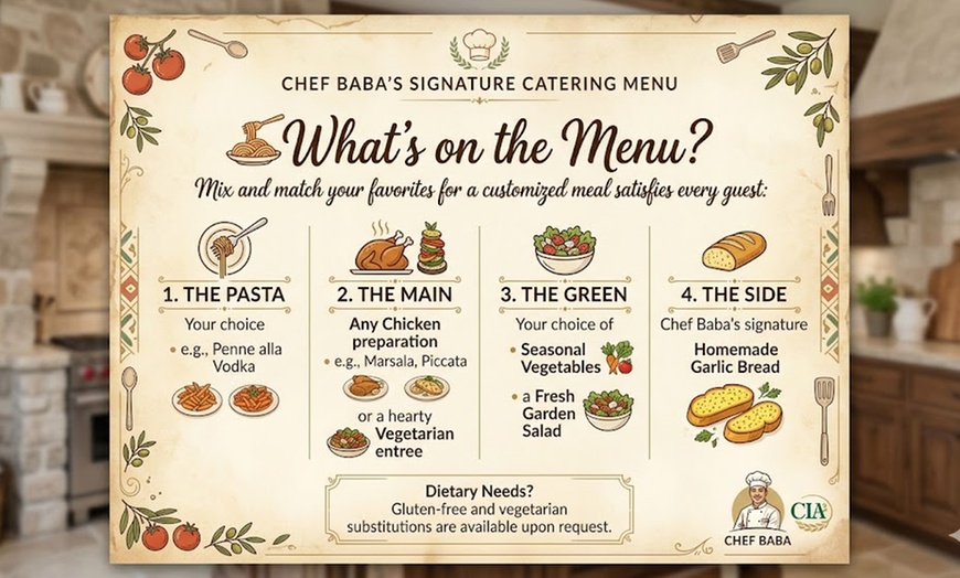 Image 2: Premium Catering for 25 with Optional County Delivery