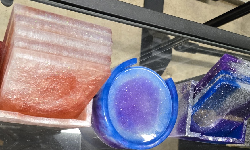 Image 1: Up to 51% Off on Custom - Coasters at Sisters By Grace Skincare & More LLC