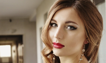 Full Face Makeup Application with Blowout for Groups - MasterSilviya