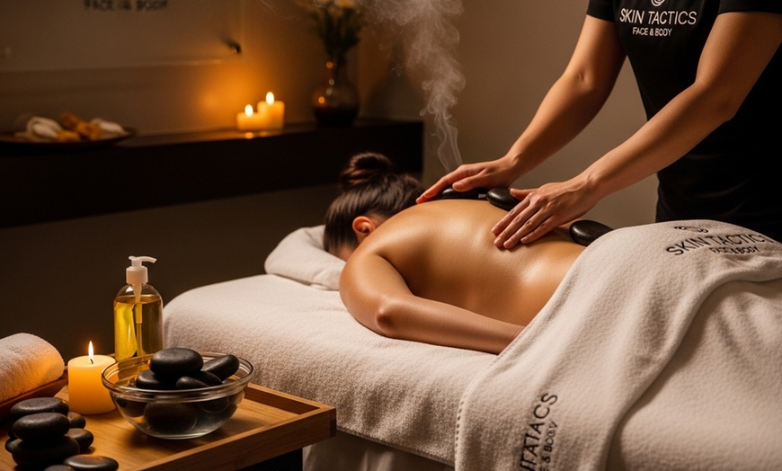 Image 3: Enjoy 45-, 60-, Or 75-Minute Hot Stone Massage With Aromatherapy
