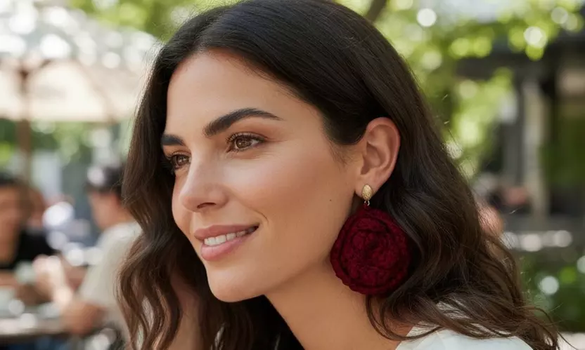 Build Your Own Customized Earrings with Metal & Crotchet Pieces