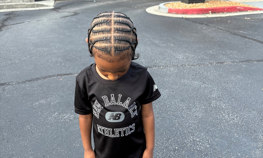 Image 8: Hair Styling & Loc Services for Men & Kids: Washes, Retwists, Braids