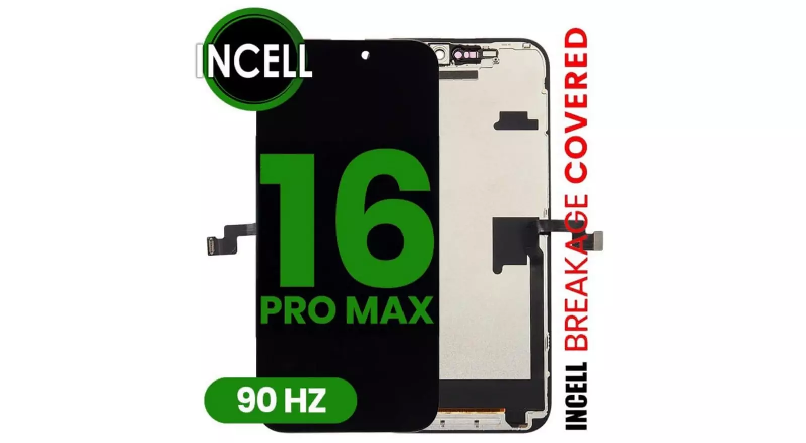 Incell LCD Screen & Back Glass Repair for iPhone 12-17 Pro Max Models