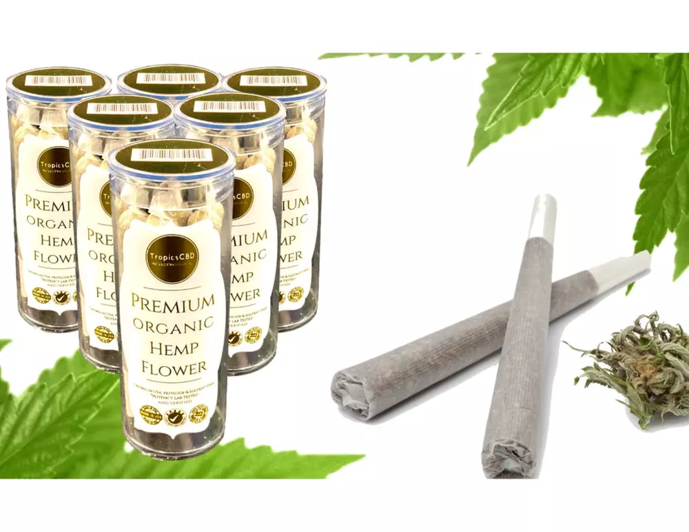 Up to 80% Off Organic CBD and Hemp Flower Products at Tropics CBD - Second Medium